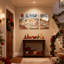 Ensemble de 3 impressions sur toile de Noël-76672040