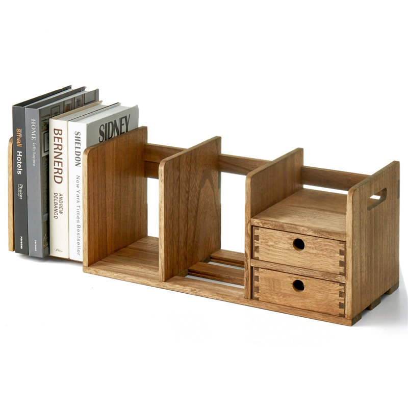 Manufactured Wood Desk Organizer, Brown