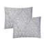 Ensemble d'édredon en jacquard damassé gris 8 pièces VCNY Home Madelyn-100354074