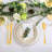 Flatware Set Gold Silverware Set With Pattern Mirror Polished 24 Pieces Cutlery Set, Service For 6