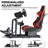 Inbox Zero Adjustable Ergonomic PC & Racing Game Chair with Built-in Speakers