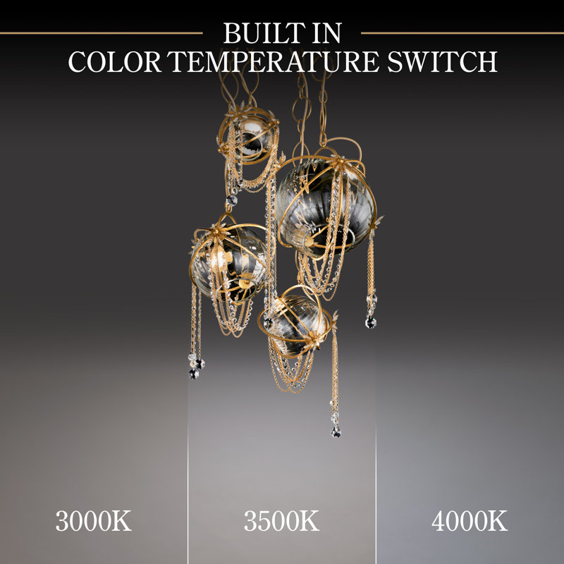 Revere 4 - Light LED Chandelier