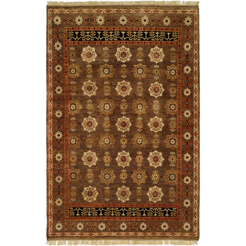 Brisbane Wool Oriental Indoor Rug, Rectangle 8' x 10'
