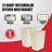21 Quart Traditional Rectangular Plastic Open Wastebasket Trash Can