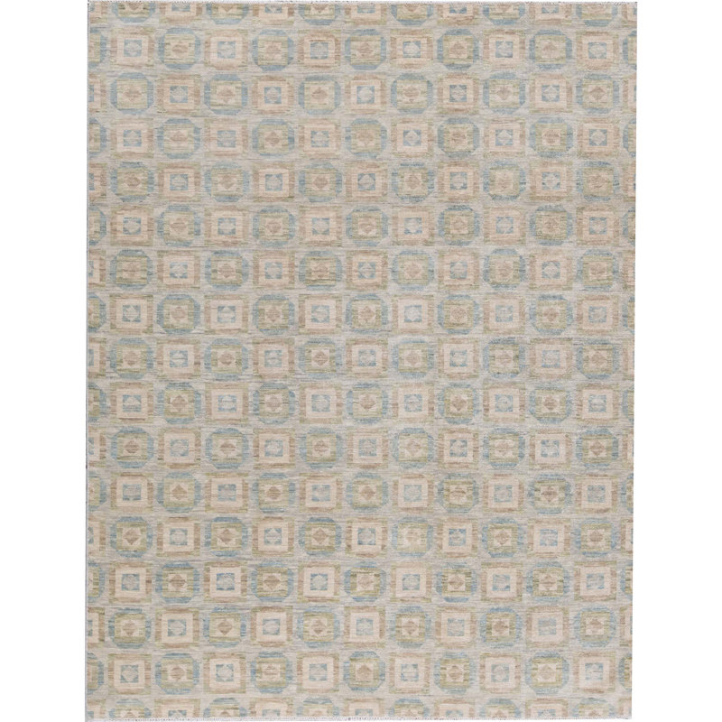 Wool Geometric Indoor Rug