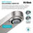 KRAUS Indy Widespread Bathroom Faucet In Spot-Free With 2 Handles, Pop Up Drain And Supply Lines-107426055