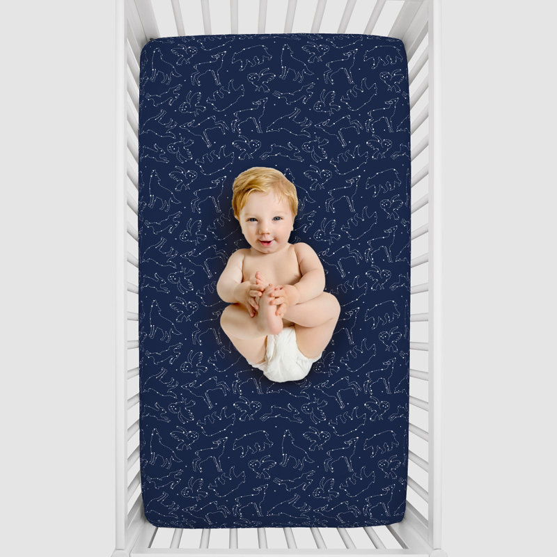Veal Fitted Crib Sheet, 24" x 38"