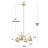 Cicel 4 - Light Dimmable Chandelier-1789352166