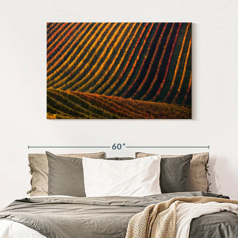 Alvord Vineyard Hill, 32" H x 48" W