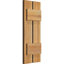 TimberCraft 5 3/8 "planches espacées avec des planches et des lattes, Western Red Cedar (par paire)-36421237-36421228