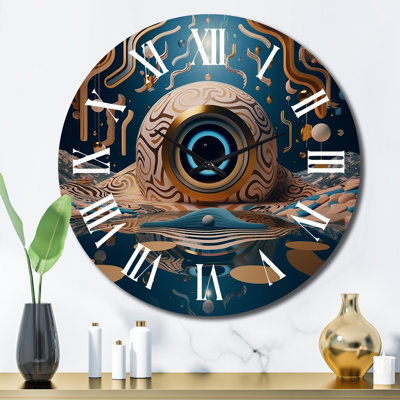 Metal Wall Clock