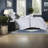 Oversized White Bedding Sets, Down Alternative Comforter, Soft, Wrinkle-resistant For Full/queen Beds