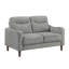 Upholstered 54.5 " Chenille Loveseat