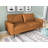 70'' Faux Leather Sofa-68356929-101899738