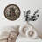 Rustic Forest House Clock