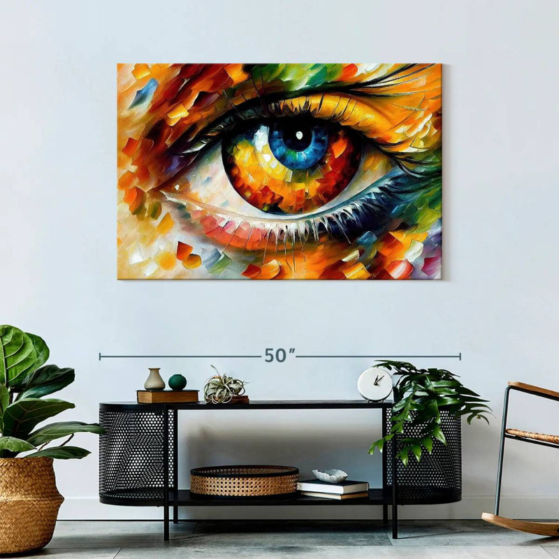 Leisha Eye I, 30" H x 45" W