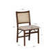 Donner Foldable Cane Back Dining Chair