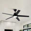  Vaczon 52" Smart Dimmable Ceiling Fan with 3CCT LED Lights, APP and Remote Control, 6-Speed Reversible DC Motor, Double-Sided Wood Blades, Timer, 6''/10'' Downrods-571703623