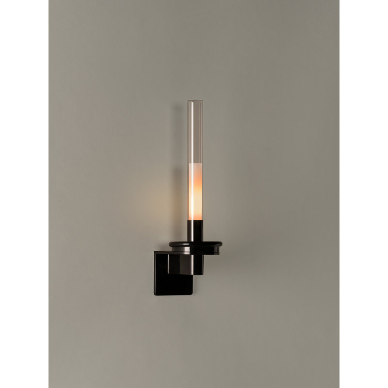 Iron LED Candle Wall Light