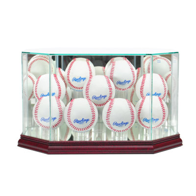 Perfect Cases And Frames 13'' W 8.5'' D Baseball Glass Ball / Puck Case