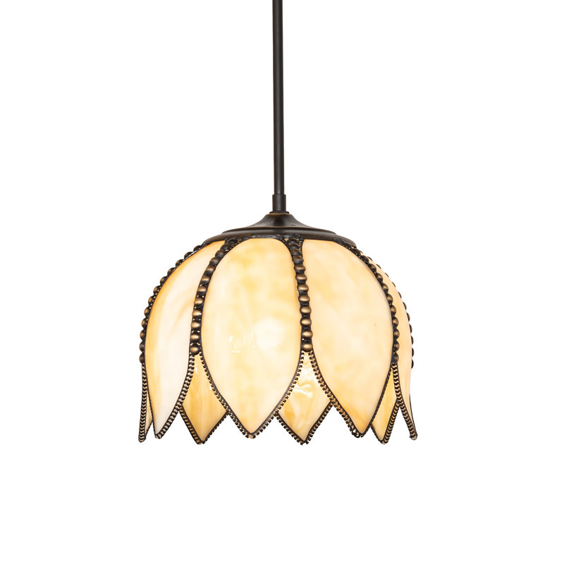 10" Wide Tulip Pendant
