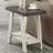Contemporary Two-Tone Wood Shelf Side Table-1072501607