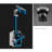 FS3005CR Chrome Touchless Faucet with Soap Dispenser and Hand Dryer