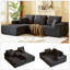 Canapé modulaire modulaire avec méridienne, canapé en forme de L moderne avec assise profonde pour un confort ultime et une polyvalence dans n'importe quelle pièce-118132948