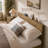 Solid Wood Queen Platform Bed with Storage Shelf