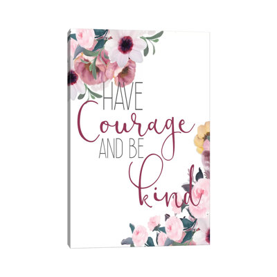 Courage And Truth I by Kimberly Allen - Print on Canvas