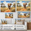 African Savannah Stroll II sur impression sur toile-1926806758-1926806753