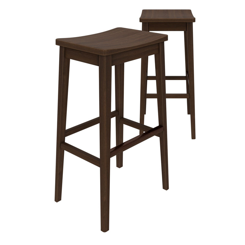 Tabouret de bar Smythe, Noyer, 2