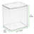 mDesign Plastic Kitchen Pantry/Fridge Storage Organizer, Hinge Lid-98156745-98156746