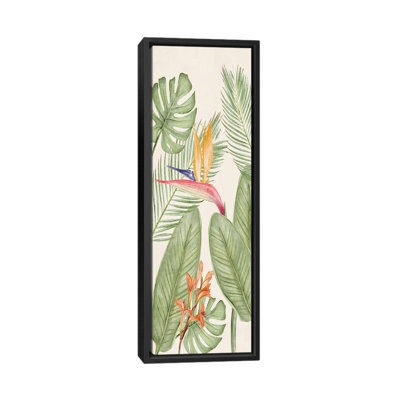 Tropic Panel II - Wall Art Print - Framed Canvas
