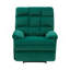 Fauteuil inclinable en velours-1970874507