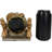 Aleksejs Analog Resin Tabletop Clock in Gold