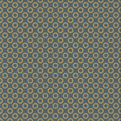 Tapis bleu marine/beige à motifs Holloman