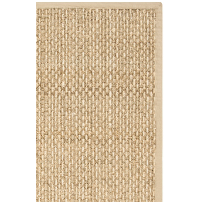 Chagoya Seagrass Solid Color Rug, Rectangle 3' x 5'