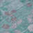 Machine Washable Indoor/Outdoor Xhevrie Teal Rug-522773652
