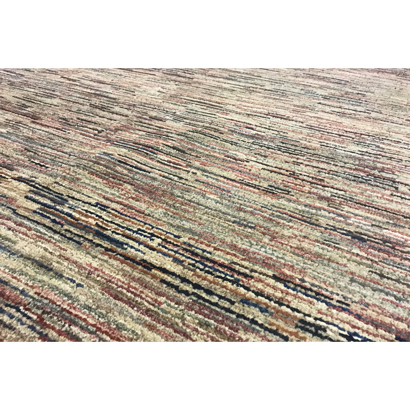 Afghan One-of-a-Kind Rectangle 4' x 5'9" Hand Knotted Area Rug