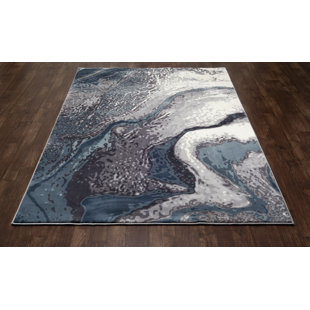 Mcconnell Abstract Gray Area Rug