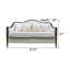 American solid wood light luxury fabric sofa