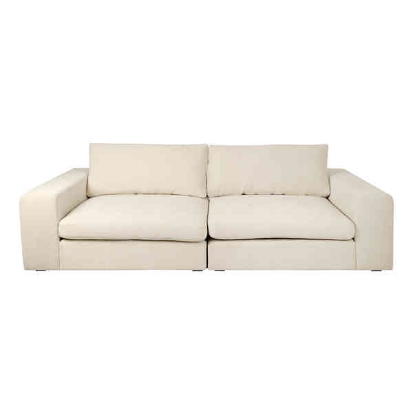 Canapé rembourré 100 po Ojai, Beige
