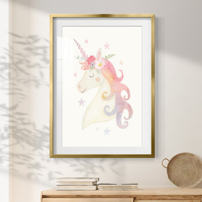 Sweet Unicorn I - impression encadrée