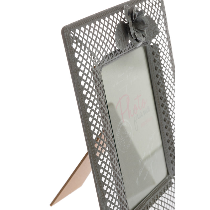 Coble Grey Metal Picture Frame, 19cm x 24cm