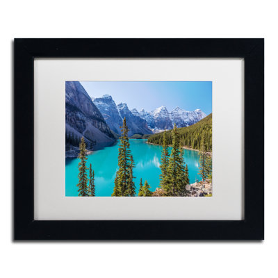 Fabrizzio "Turquoise Moraine Lake" par Pierre Leclerc, reproduction de photo encadrée