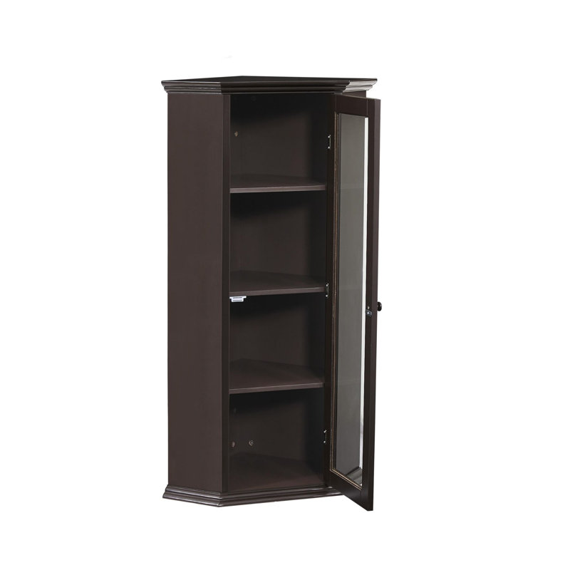 Armoire de salle de bain Weylan, Brun