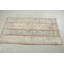 Tapis turc rétro vintage beige neutre - Petit tapis en laine tissé à la main, parfait pour les petits espaces