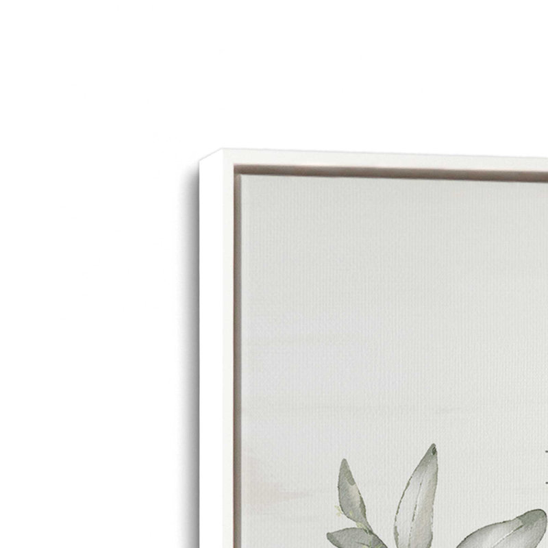 «Someone We Love» par Lux + Me Designs, reproduction d'art, Toile avec cadre, L 20 po x H 20 po, Blanc