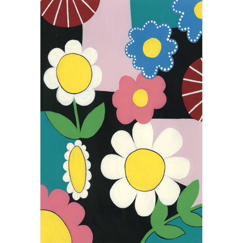 Vivid Blossoms I by Regina Moore - Wrapped Canvas Print, 122cm H x 81cm W